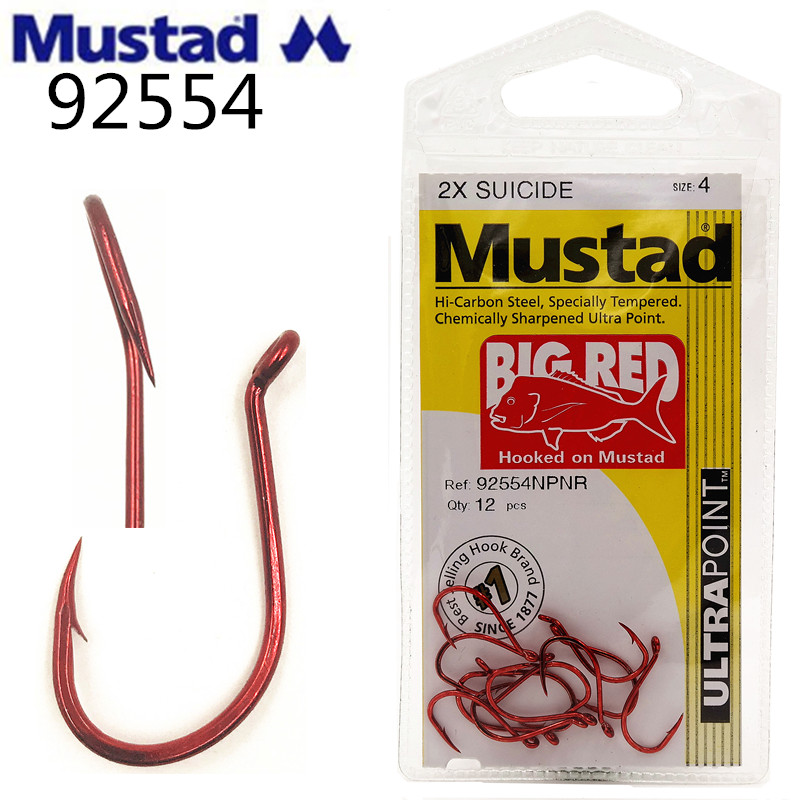 Fishing Hook Assortment - Оригинальные крючки Mustad для морской рыбалки,