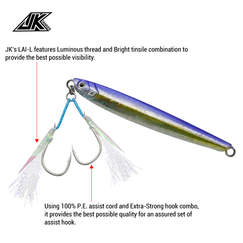 JK LAI-L приспособление для дж – обзор и цена Fishing Hook Assortment